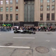 Lewis Hamilton conduziu Mercedes no centro de Nova Iorque