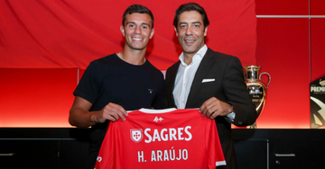 Benfica: Henrique Araújo ainda tem a confiança de Rui Costa