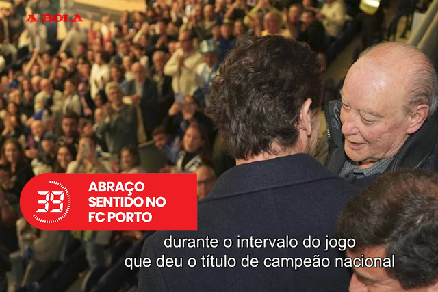 A Bola em 59 segundos: Os dois alvos do Sporting e um abraço entre presidentes