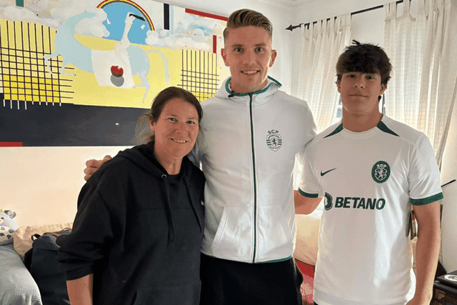 E se Gyokeres lhe batesse à porta?