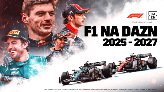 Fórmula 1 passa a ser transmitida na DAZN em 2025