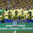 O onze do Brasil que recebeu a Colômbia, na 13.ª jornada do apuramento sul-americano para o Mundial-2026, em Brasília
