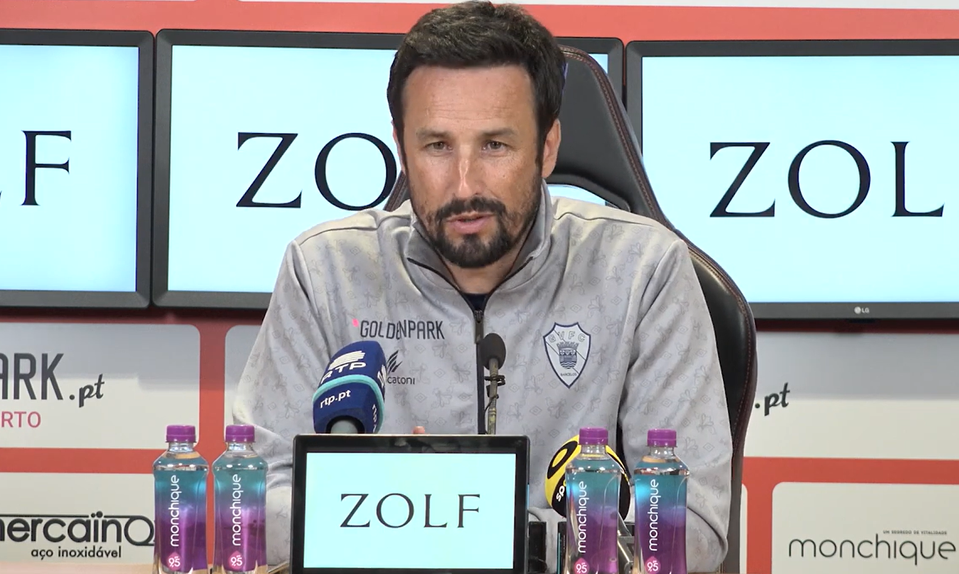 César Peixoto fez a antevisão do encontro com o Estoril – Foto Gil Vicente