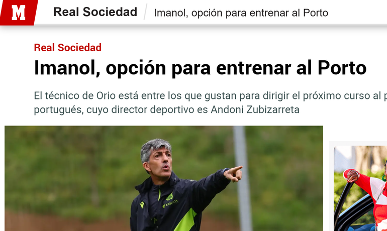 FC Porto: Marca confirma notícia de A BOLA
