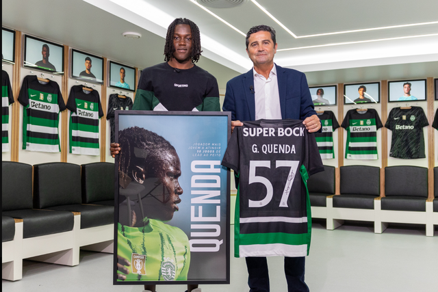 Sporting: Quenda só pensa em ser campeão