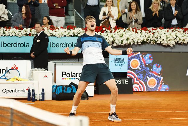 Jack Draper e Casper Ruud discutem a final do Masters de Madrid