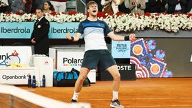 Jack Draper e Casper Ruud discutem a final do Masters de Madrid