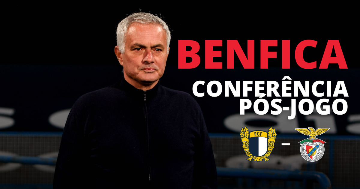 EM DIRETO: a conferência de imprensa de Mourinho após o jogo em Famalicão