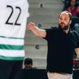 João Coelho elogiou o grupo fantástico que lidera no Sporting mas pede calma e paciência. Foto Diogo Oliveira/ FPV