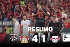 'Hat trick' decisivo deixa Leverkusen em posição de Champions (resumo)