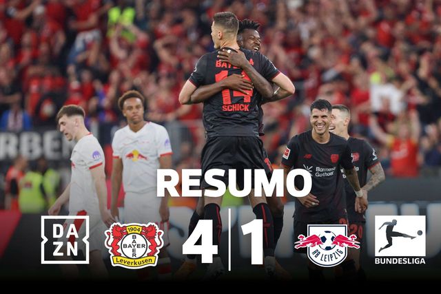 'Hat trick' decisivo deixa Leverkusen em posição de Champions (resumo)
