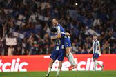 Gabri Veiga e Bednarek festejam golo marcado ao Alverca - Foto: Liga