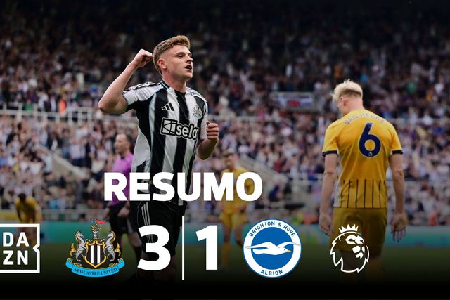 Newcastle volta às vitórias (finalmente!) à custa do Brighton