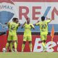 O Aves SAD festeja na Choupana o primeiro triunfo como visitante na Liga. -Foto: HOMEM DE GOUVEIA/LUSA