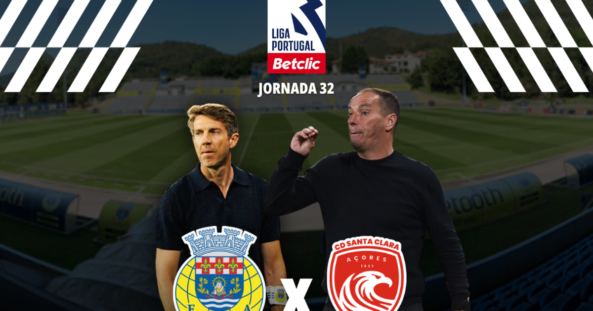 Arouca e Santa Clara empatam 1-1 em jogo decisivo pela permanência na I Liga