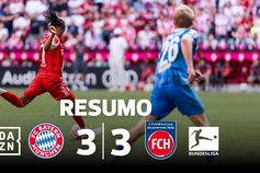 Nem imagina o que o Bayern teve de fazer para empatar com o último (resumo)