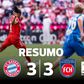 Nem imagina o que o Bayern teve de fazer para empatar com o último (resumo)