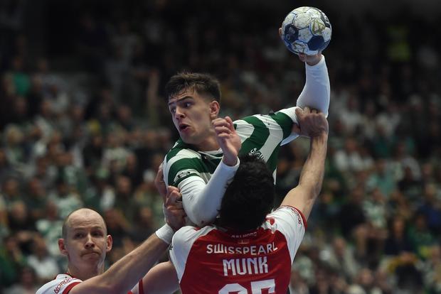 Kiko Costa foi o melhor marcador do jogo com 11 golos. Foto Miguel Nunes