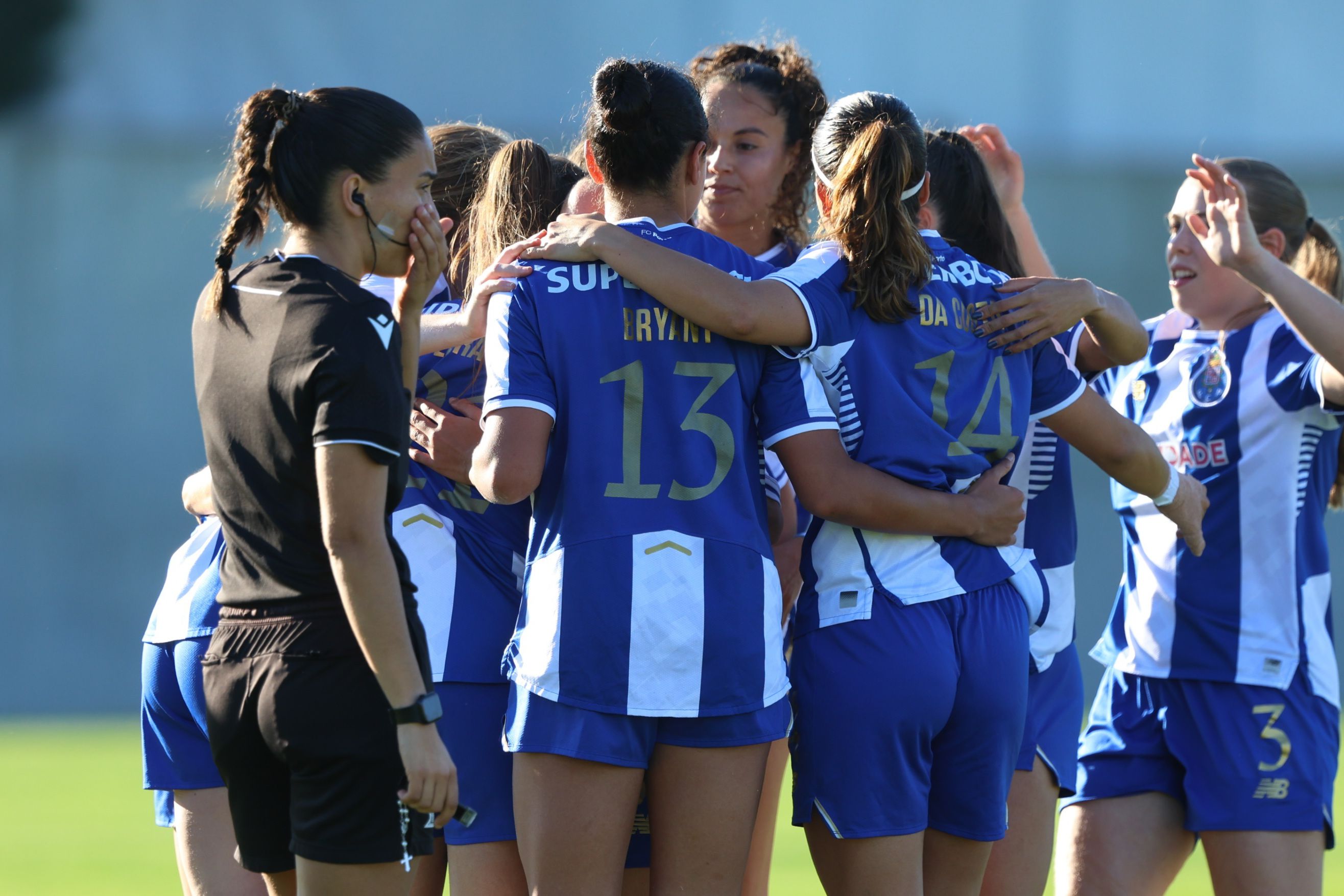 Festejos das portistas - Foto: FC Porto