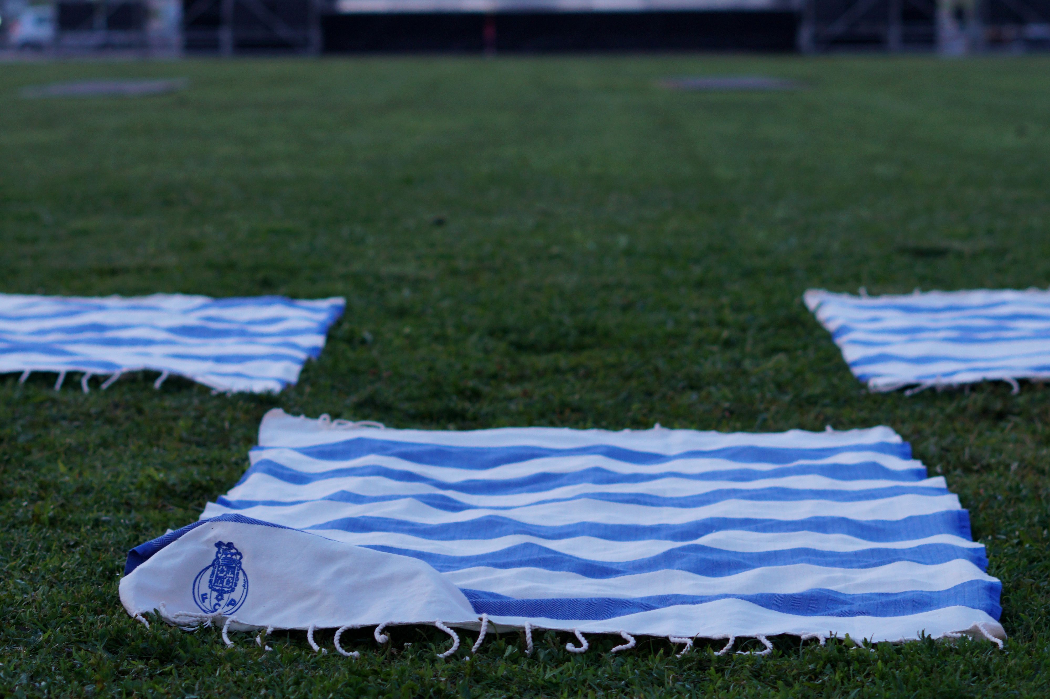 Preparativos no Marquês de Pombal para a festa do FC Porto (D.R.)