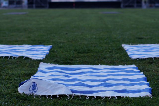 Preparativos no Marquês de Pombal para a festa do FC Porto (D.R.)