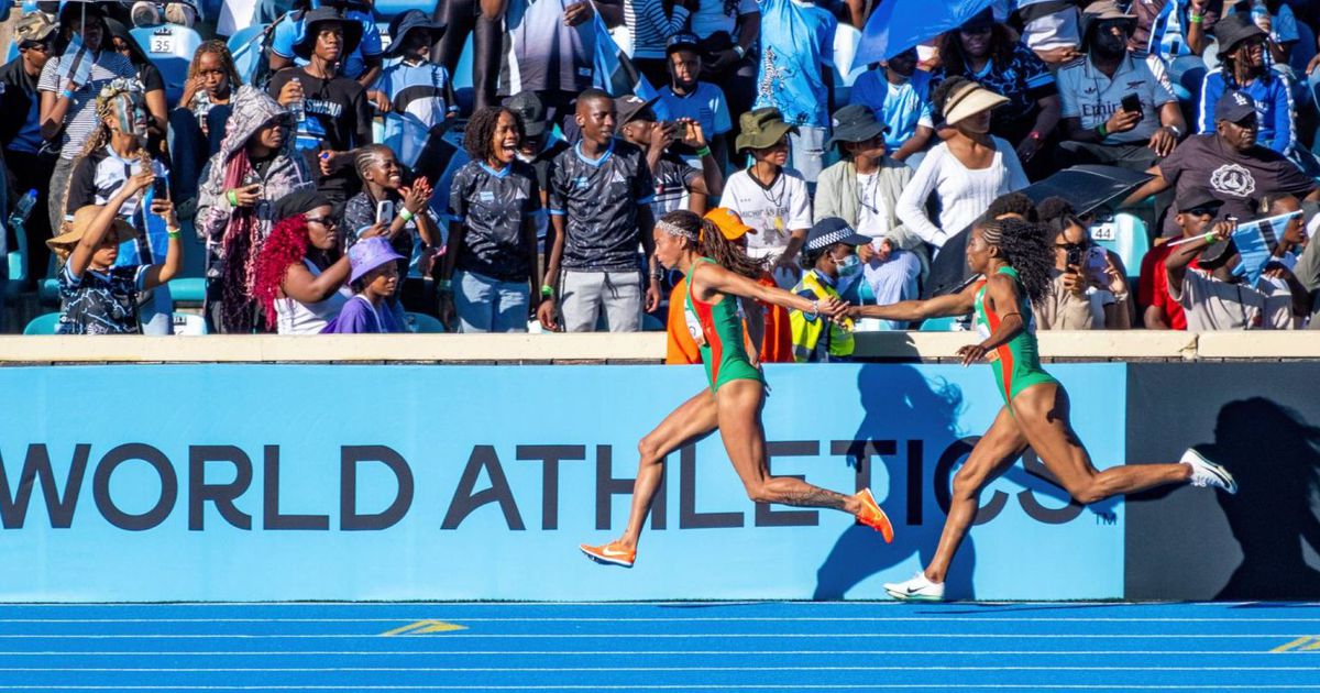 Portugal shines with three national records at the World Championships in Botswana