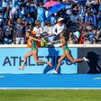 Estafeta feminina dos 4x100 m colocou o recorde nacional em 43,11 segundos. Foto FPA