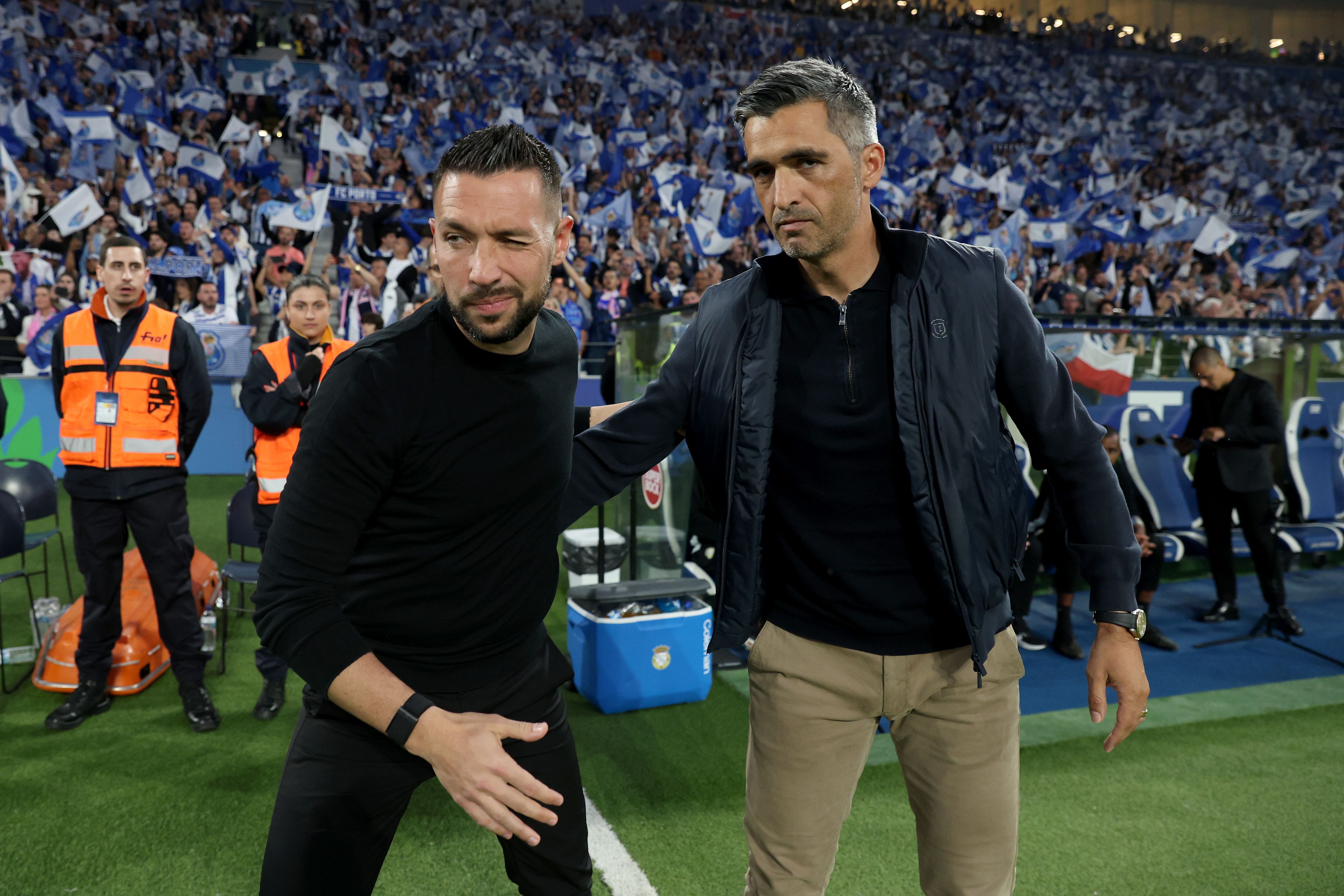 Custódio não conseguiu pontos no Dragão, mas foi lesto a dar os parabéns ao FC Porto — Foto: Liga Portugal