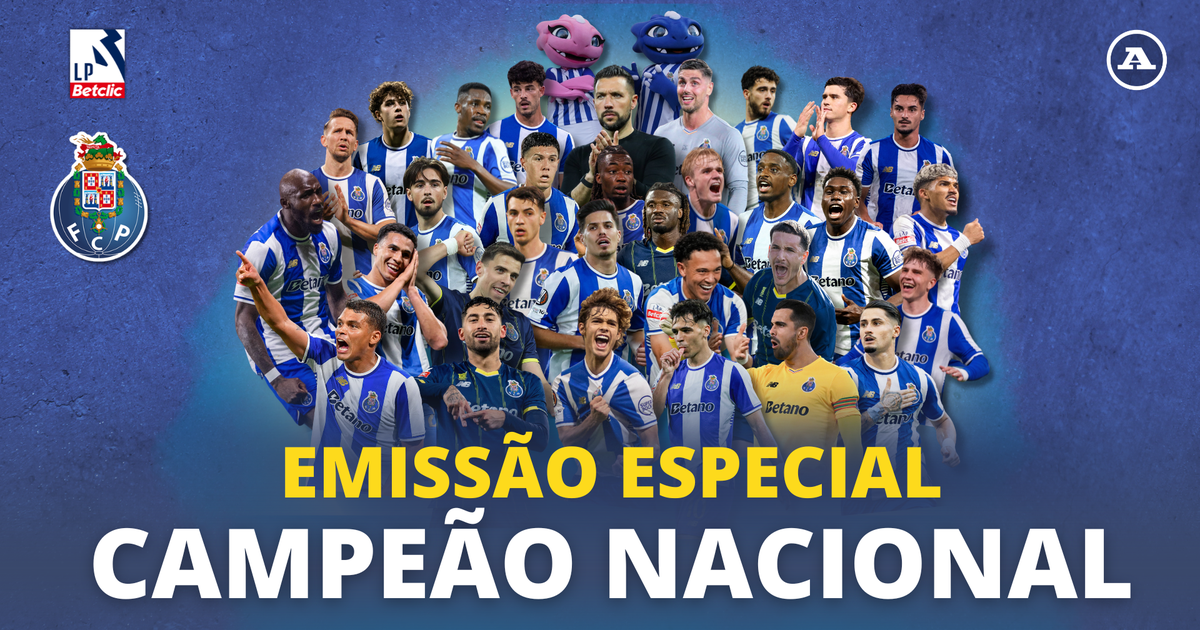 EM DIRETO: siga aqui toda a festa do título do FC Porto