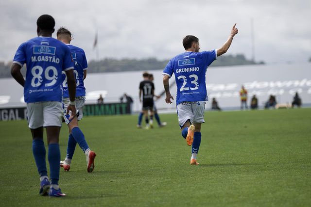 Bruninho fez o único golo dos azuis no Belenenses-União de Santarém - Foto: Belenenses