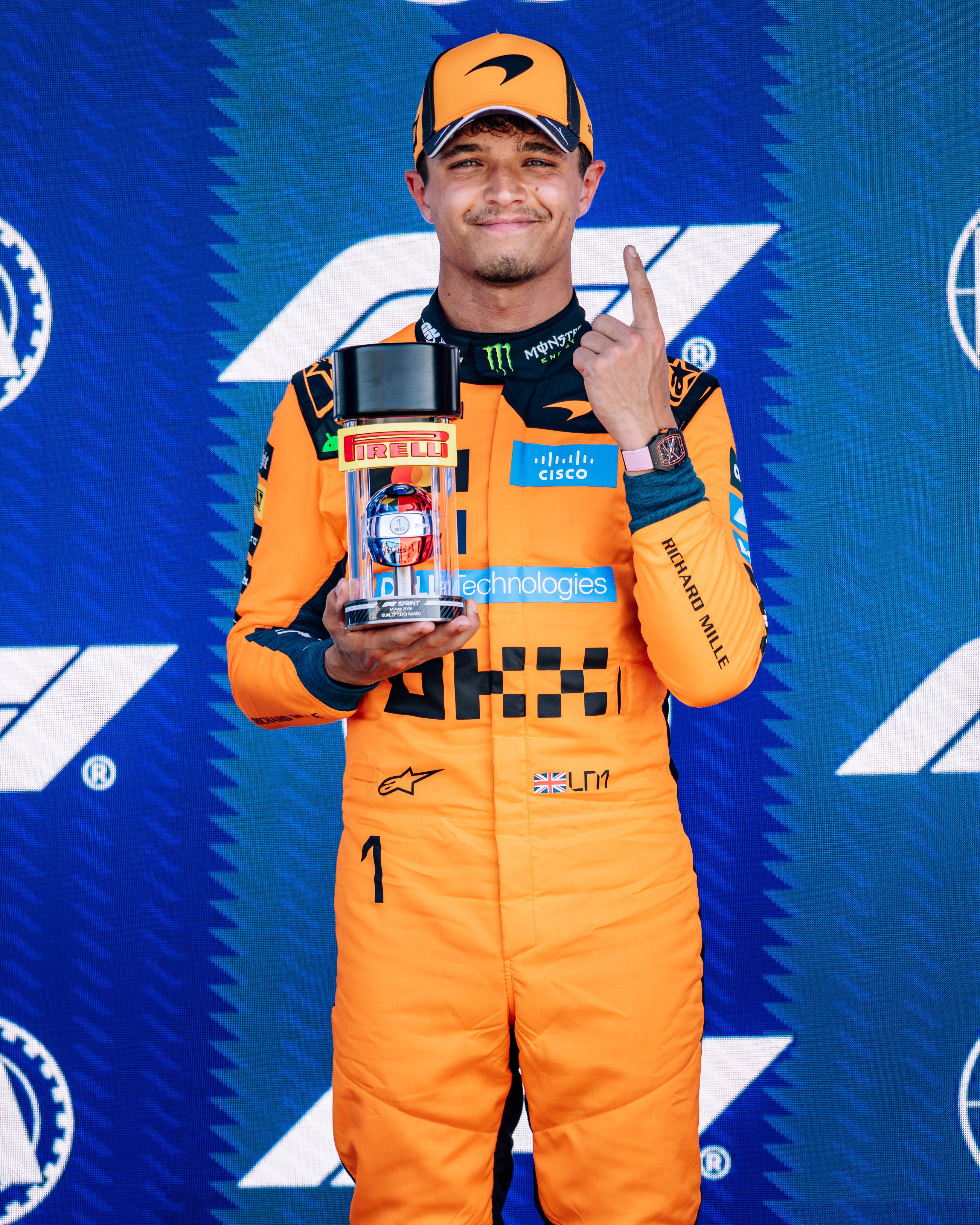 Lando Norris conquista pole position no regresso do Mundial de Miami
