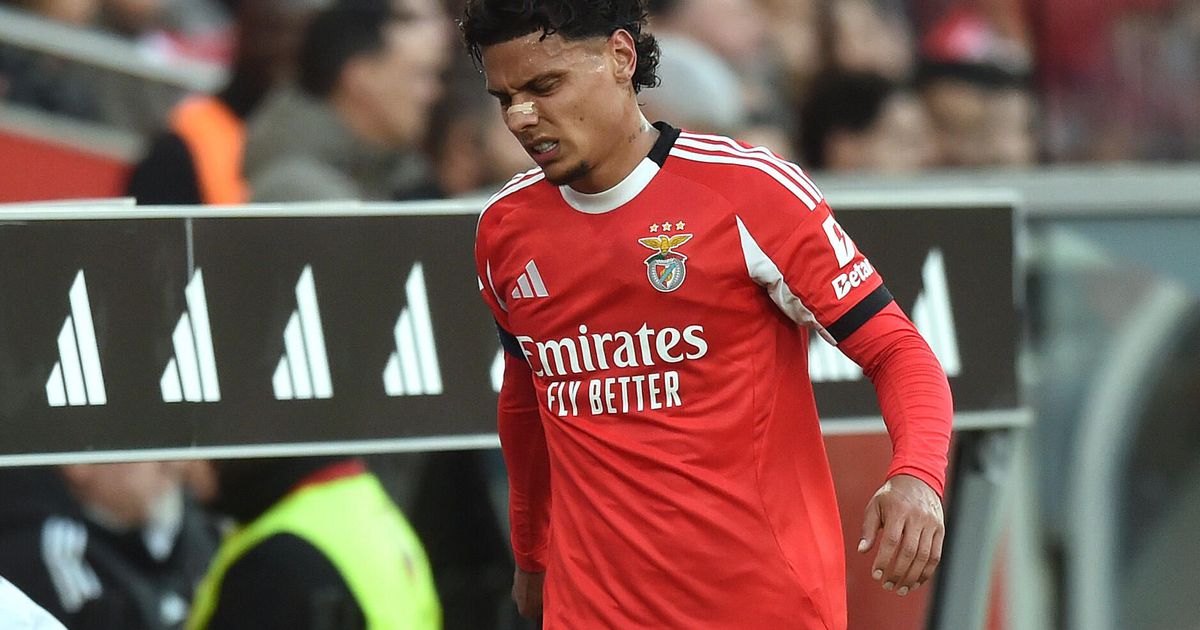 Benfica com baixa importante para o SC Braga
