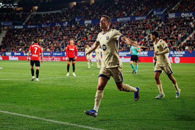 Festejos de Lewandowski (IMAGO)