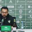 Gonçalo Feio pediu apoio dos adeptos (foto CD Tondela)