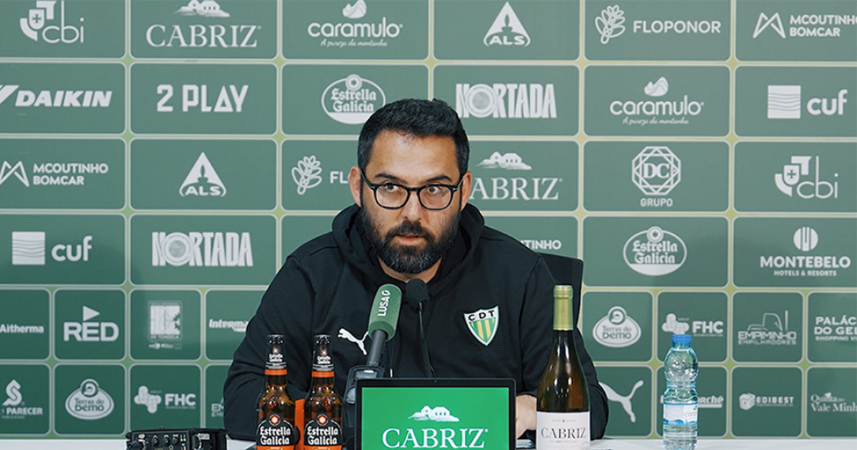 Gonçalo Feio sem «desculpas» no Tondela: «Lutar pelos três pontos e fazer jogo completo»