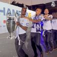 Campeões europeus do Real Madrid em modo apita o comboio...