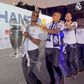 Campeões europeus do Real Madrid em modo apita o comboio...