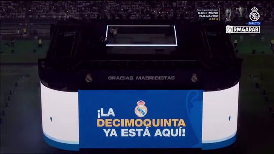 Um espetáculo de luz, som e cor: a festa da 15.ª do Real Madrid no Bernabéu