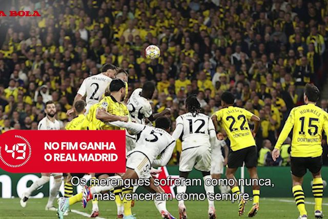 A BOLA em 59s: os donos da Champions e a nova casa de Mourinho