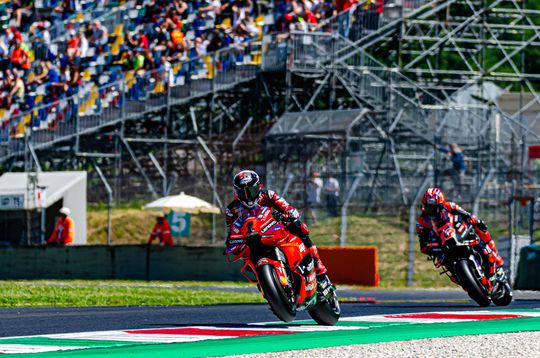 Bagnaia vence o Grande Prémio de Itália e Miguel Oliveira termina em 14.º