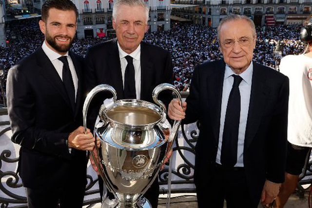 As melhores imagens da festa do Real Madrid (vídeos e fotogaleria)