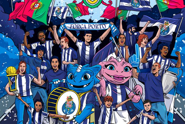 FC Porto na celebração do 'Portugal Day' em Newark