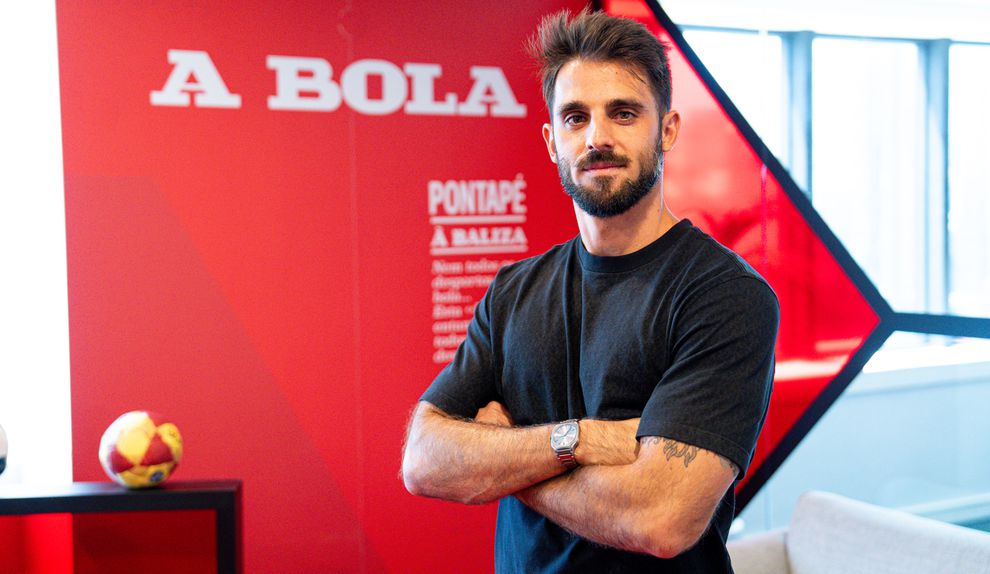 Afonso Taira visitou as instalações de A BOLA e falou sobre a sua carreira