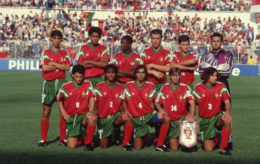 A Seleção de Portugal que foi campeã do Mundo em 1991 foi a que 'deu' mais jogadores à equipa principal (A BOLA)
