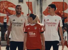 As novas camisolas do Benfica para 2025/26