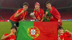 Os cinco dragões campeões europeus sub-17: conheça o perfil de cada um