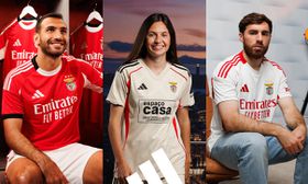 As novas camisolas do Benfica para 2025/26