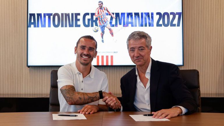 Mercado (oficial): Griezmann renova contrato pelo Atlético Madrid