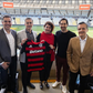 Guilherme Figueiredo, o primeiro da esquerda, falou com A BOLA no Rio de Janeiro