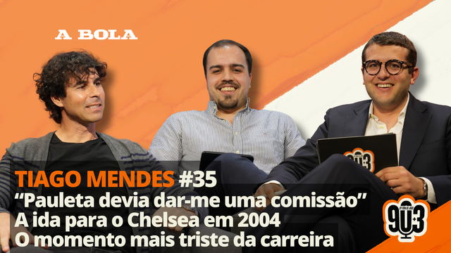 90+3 | T3 | EP 28 | Tiago | «Pinto da Costa ligou-me no dia em que fui apresentado pelo Chelsea»